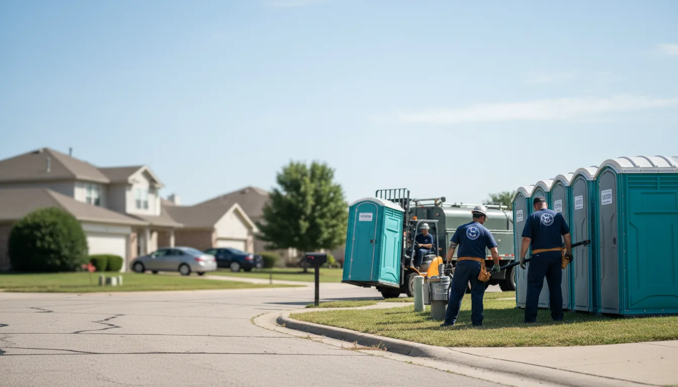 Porta Potty Rental in Sheridan, TX near me